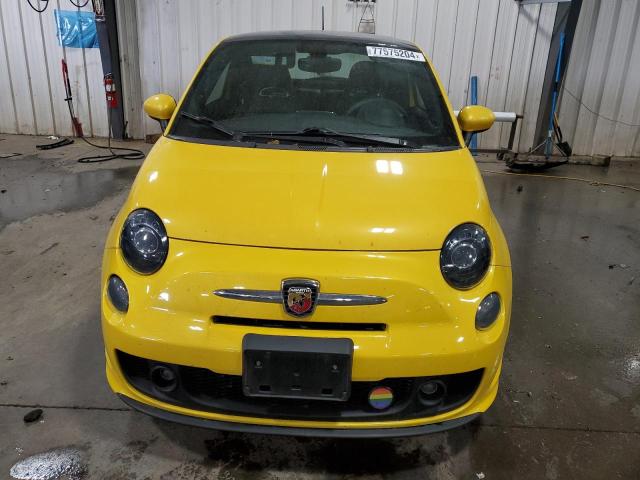 3C3CFFFH3HT548038 - 2017 FIAT 500 ABARTH YELLOW photo 5