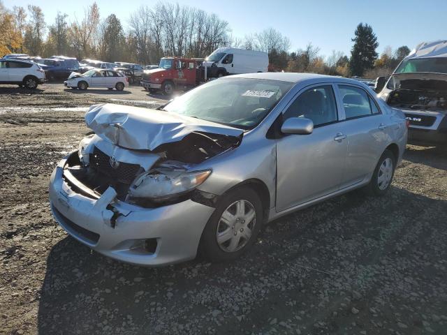 JTDBU4EE7A9114227 - 2010 TOYOTA COROLLA BASE SILVER photo 1