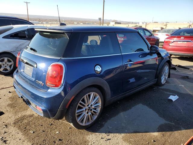 WMWXM7C54ET986994 - 2014 MINI COOPER S BLUE photo 3