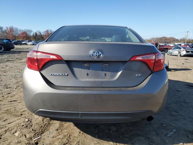 5YFBURHE6KP899487 - 2019 TOYOTA COROLLA L GRAY photo 6