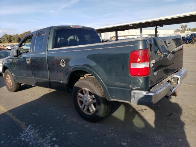 1FTPX12504NC64174 - 2004 FORD F150 GREEN photo 2