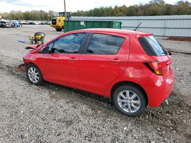 VNKKTUD34FA015011 - 2015 TOYOTA YARIS RED photo 2