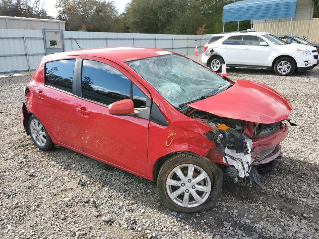 VNKKTUD34FA015011 - 2015 TOYOTA YARIS RED photo 4