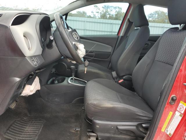 VNKKTUD34FA015011 - 2015 TOYOTA YARIS RED photo 7