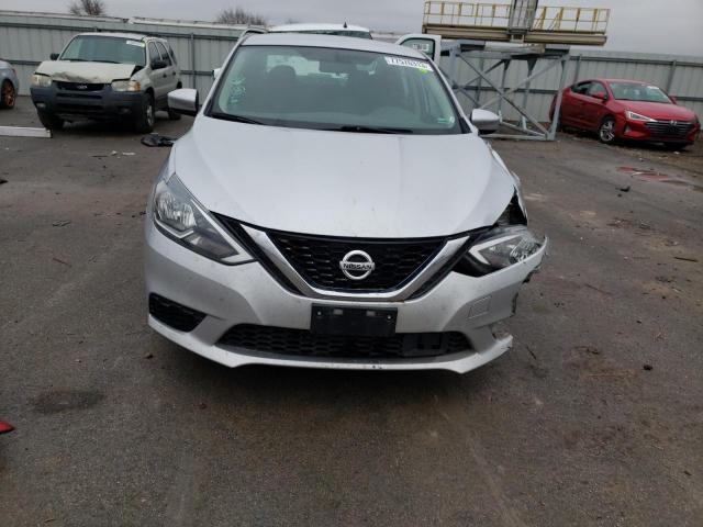 3N1AB7AP4KY348902 - 2019 NISSAN SENTRA S SILVER photo 5