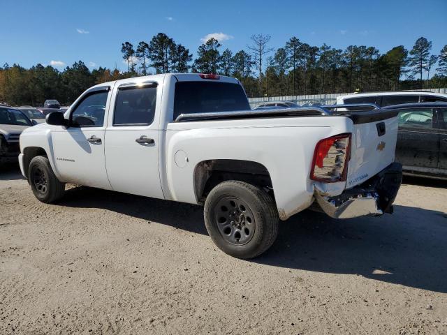 2GCEC13J471523270 - 2007 CHEVROLET SILVERADO C1500 CREW CAB WHITE photo 2