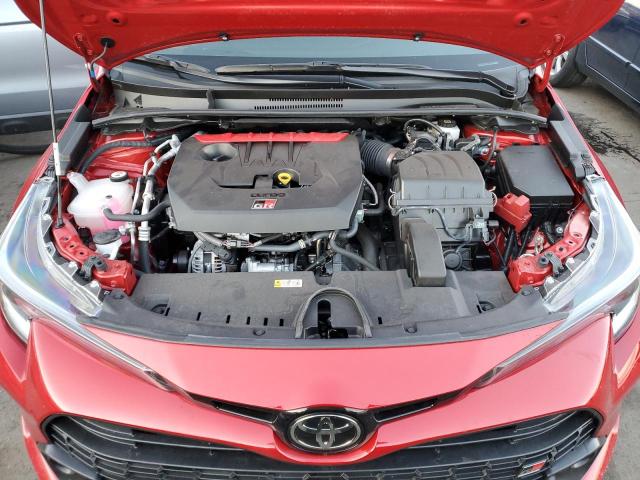 JTNABAAE6PA001927 - 2023 TOYOTA GR COROLLA CORE RED photo 11