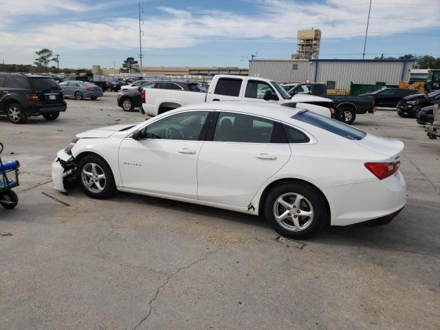 1G1ZB5ST6JF101024 - 2018 CHEVROLET MALIBU LS WHITE photo 2