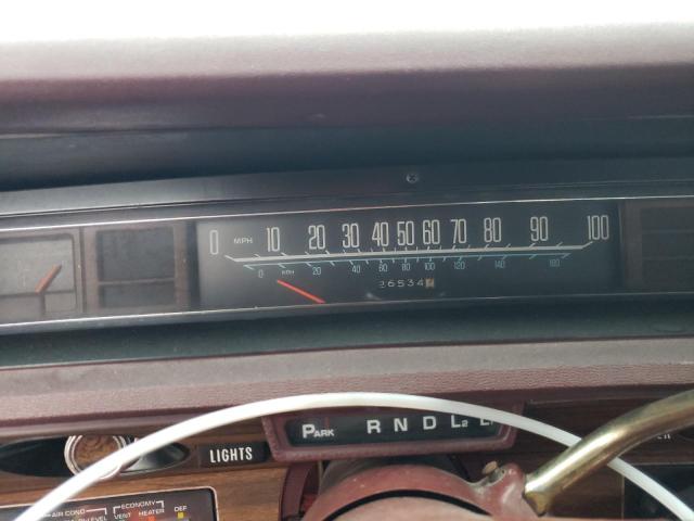 1N39V6J278443 - 1976 CHEVROLET IMPALA MAROON photo 9