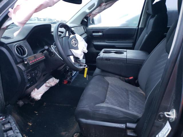 5TFUY5F12MX014969 - 2021 TOYOTA TUNDRA DOUBLE CAB SR/SR5 BLACK photo 7