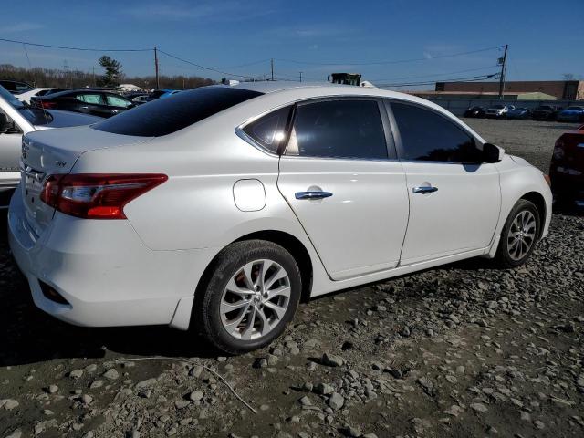 3N1AB7AP1JY296692 - 2018 NISSAN SENTRA S WHITE photo 3