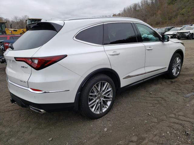 5J8YE1H88PL021452 - 2023 ACURA MDX ADVANCE WHITE photo 3