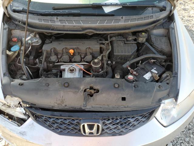 2HGFG12679H515648 - 2009 HONDA CIVIC LX SILVER photo 11