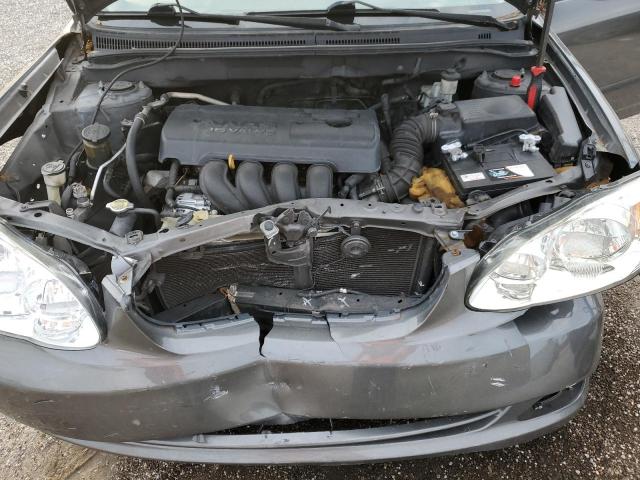 1NXBR32E57Z901677 - 2007 TOYOTA COROLLA CE GRAY photo 11