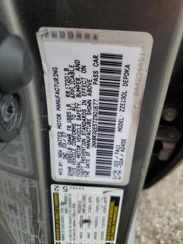 1NXBR32E57Z901677 - 2007 TOYOTA COROLLA CE GRAY photo 12