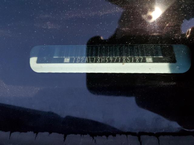 1G2AL18H597183187 - 2009 PONTIAC G5 Beyaz fotoğraf 12