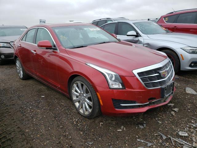 1G6AH5SX6H0155638 - 2017 CADILLAC ATS LUXURY RED photo 4