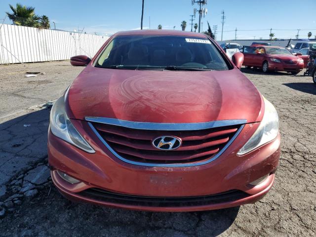 5NPEB4ACXDH518576 - 2013 HYUNDAI SONATA GLS RED photo 5