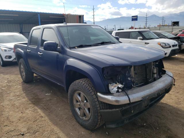 1GCHTDFE2B8139071 - 2011 CHEVROLET COLORADO LT BLUE photo 4