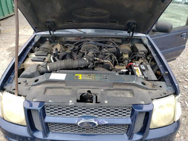 1FMZU67K44UC12867 - 2004 FORD EXPLORER S BLUE photo 11