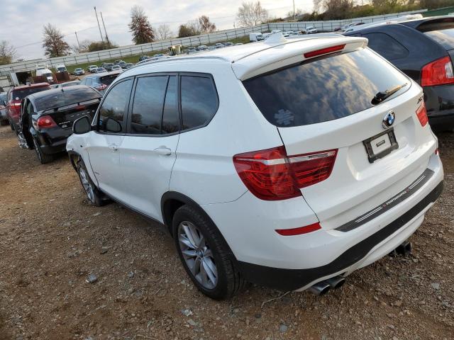 5UXWX9C53G0D94753 - 2016 BMW X3 XDRIVE28I WHITE photo 2