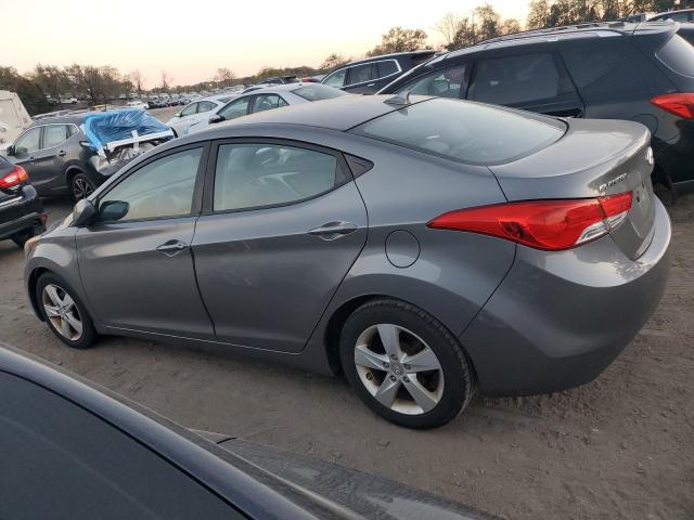 5NPDH4AE2DH449619 - 2013 HYUNDAI ELANTRA GLS GRAY photo 2