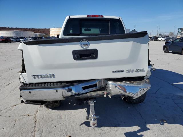 1N6BA0EC7EN505632 - 2014 NISSAN TITAN S WHITE photo 6