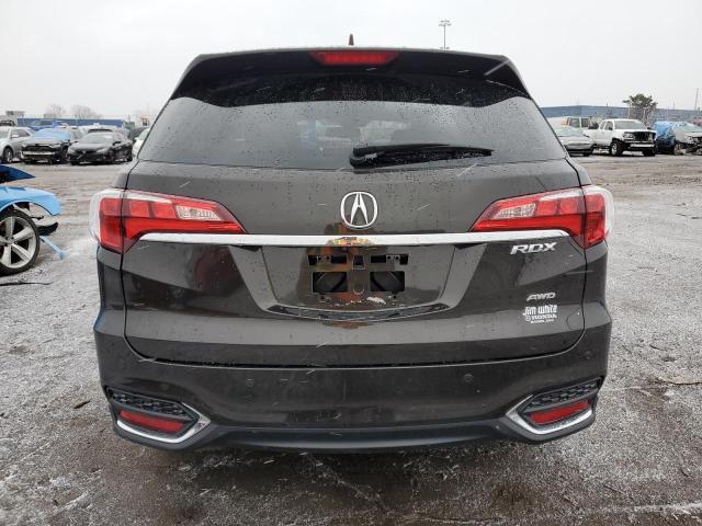 5J8TB4H79HL024969 - 2017 ACURA RDX ADVANCE BLACK photo 6