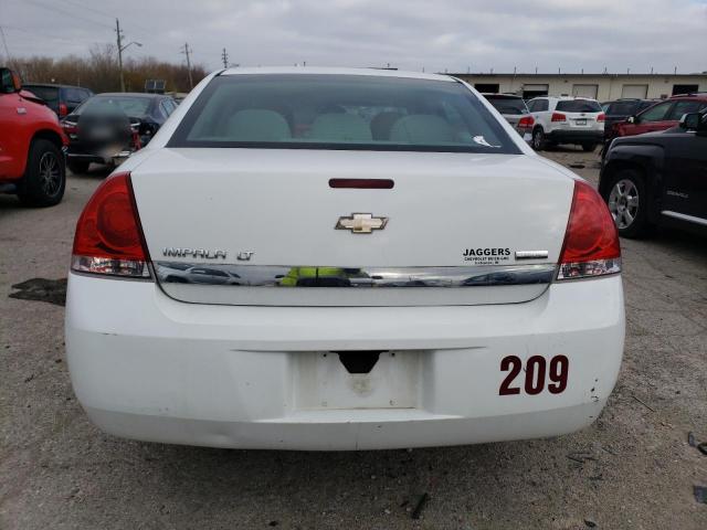 2G1WG5EK6B1276406 - 2011 CHEVROLET IMPALA LT WHITE photo 6