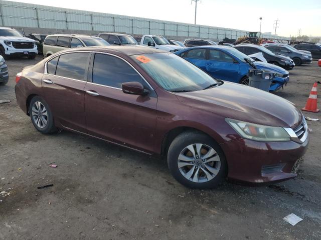 1HGCR2F30FA111684 - 2015 HONDA ACCORD LX MAROON photo 4