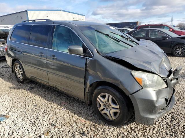 5FNRL38437B423657 - 2007 HONDA ODYSSEY EX GRAY photo 4