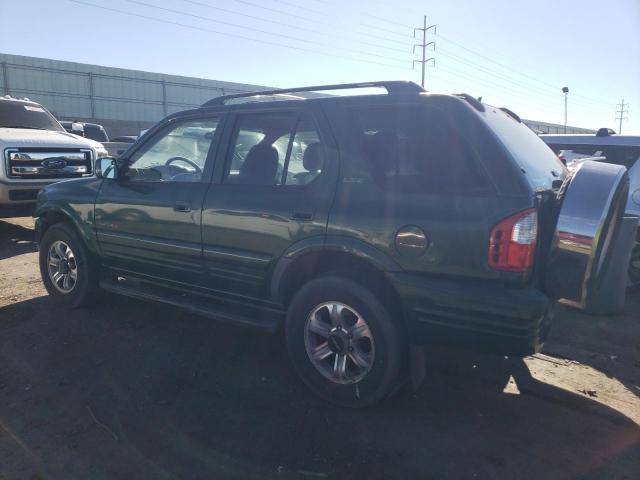 4S2DM58W0Y4342875 - 2000 ISUZU RODEO S GREEN photo 2