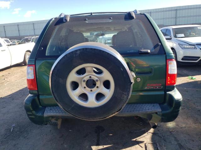 4S2DM58W0Y4342875 - 2000 ISUZU RODEO S GREEN photo 6