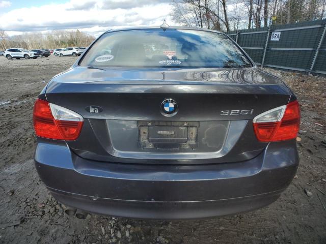 WBAVB13576KX48333 - 2006 BMW 325 I GRAY photo 6