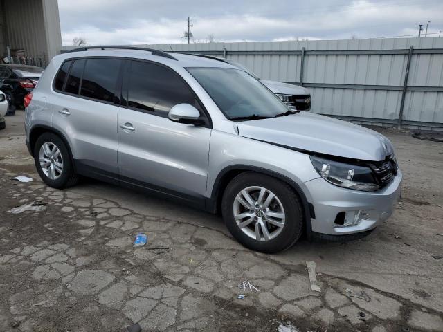 WVGAV7AX6FW502698 - 2015 VOLKSWAGEN TIGUAN S SILVER photo 4