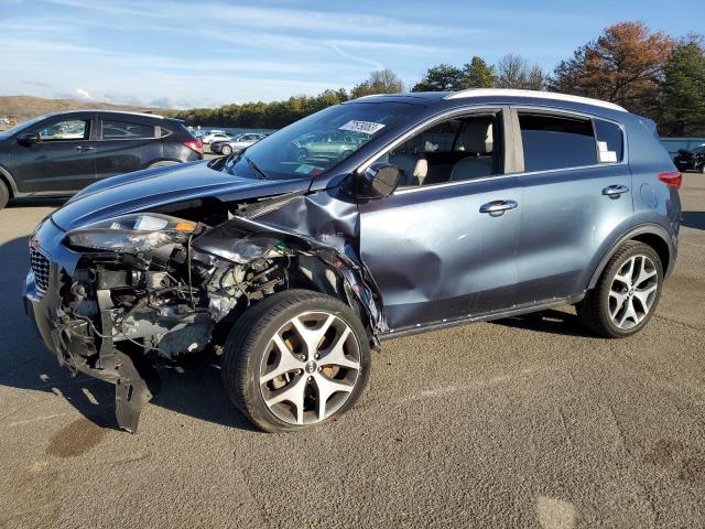 KNDPRCA66H7180693 - 2017 KIA SPORTAGE SX BLUE photo 1