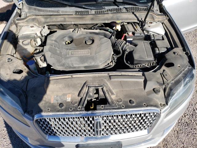 3LN6L5E98HR612007 - 2017 LINCOLN MKZ RESERVE ვერცხლისფერი ფოტო 11