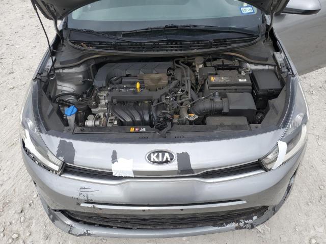 3KPA24AD4ME365589 - 2021 KIA RIO LX GRAY photo 11