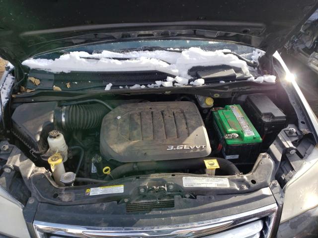 2C4RC1BG3CR400398 - 2012 CHRYSLER TOWN & COU TOURING CHARCOAL photo 12