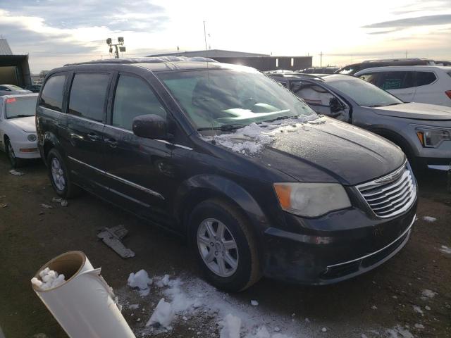 2C4RC1BG3CR400398 - 2012 CHRYSLER TOWN & COU TOURING CHARCOAL photo 4