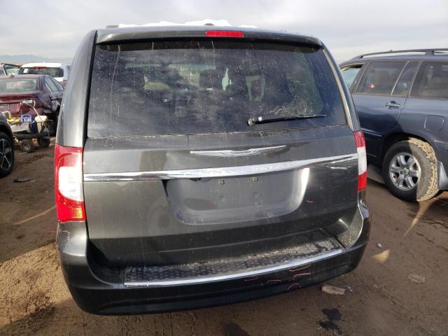 2C4RC1BG3CR400398 - 2012 CHRYSLER TOWN & COU TOURING CHARCOAL photo 6