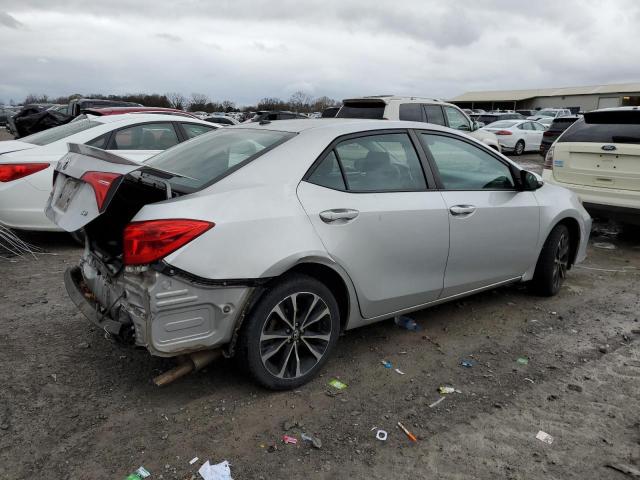 5YFBURHEXHP691833 - 2017 TOYOTA COROLLA L SILVER photo 3