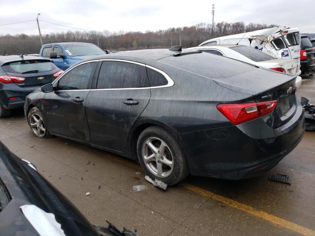 1G1ZB5ST2HF244708 - 2017 CHEVROLET MALIBU LS BLACK photo 2