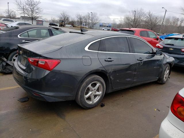 1G1ZB5ST2HF244708 - 2017 CHEVROLET MALIBU LS BLACK photo 3