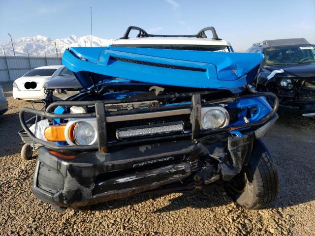 JTEBU11F98K024735 - 2008 TOYOTA FJ CRUISER BLUE photo 5