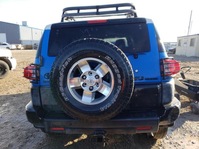 JTEBU11F98K024735 - 2008 TOYOTA FJ CRUISER BLUE photo 6