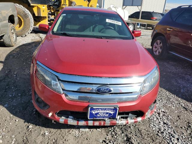 3FAHP0HA3CR371918 - 2012 FORD FUSION SE MAROON photo 5