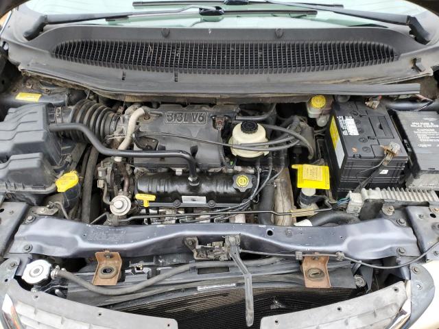 2C4GP44331R290070 - 2001 CHRYSLER TOWN & COU LX BLUE photo 12