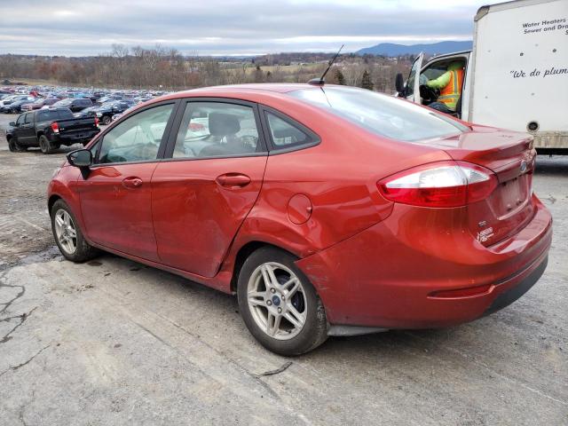 3FADP4BJ6KM120496 - 2019 FORD FIESTA SE RED photo 2