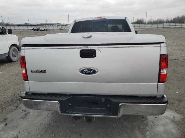 1FTRX12W15NA75441 - 2005 FORD F150 SILVER photo 6